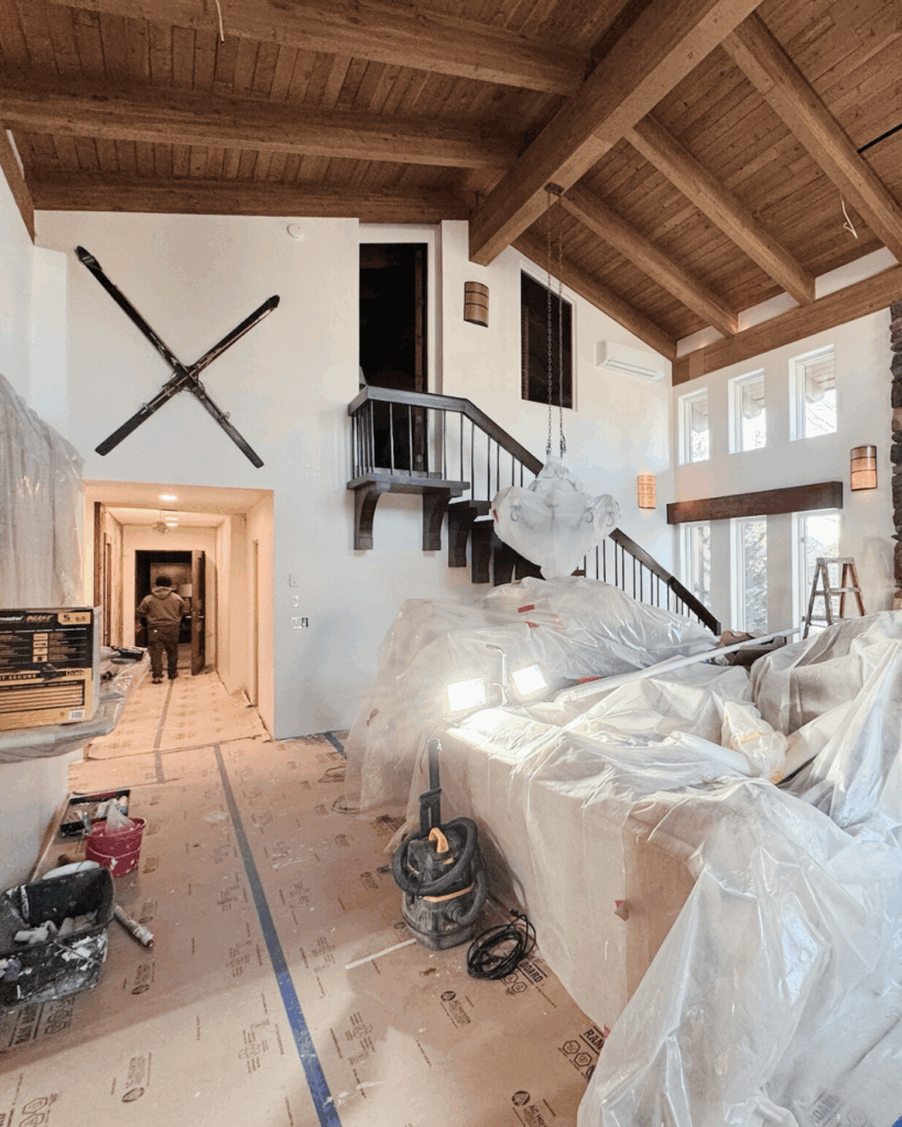home remodel | Sun Valley renovation | open concept design | window installation | modern kitchen remodel | Idaho construction | luxury home update | Engelmann Partners